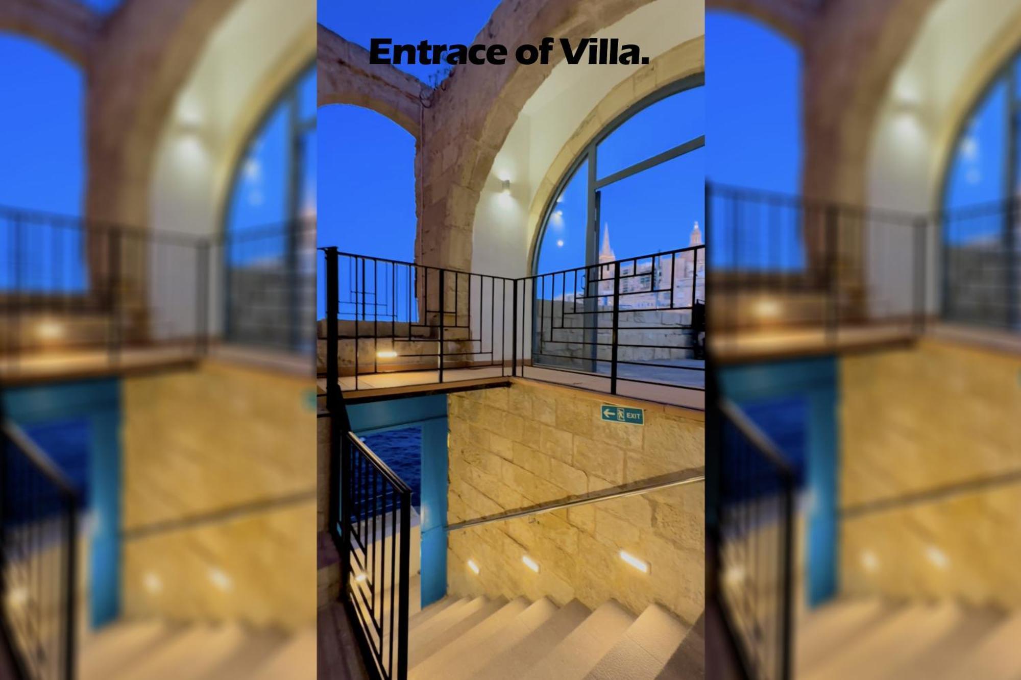 Valletta Waterfront Villa With Pool And Jacuzzi Exterior photo